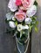 Wedding Arch Flowers, Blush Pink, Fuchsia and White Rose swag product 6